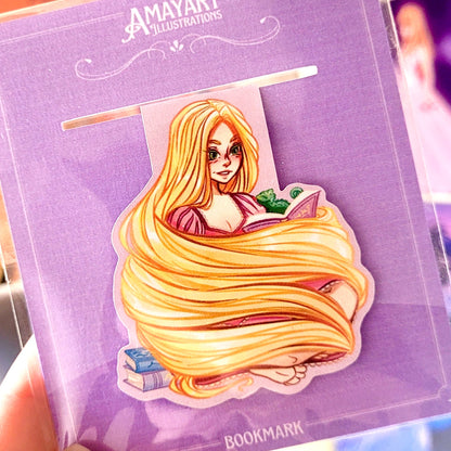 Rapunzel Handmade Bookmark