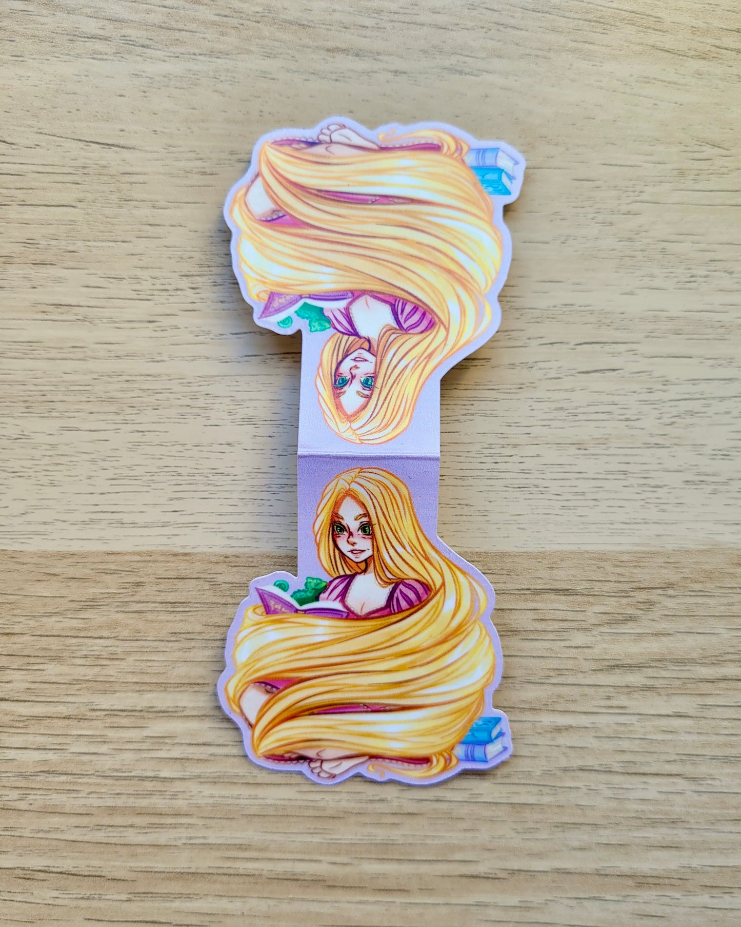 Rapunzel Handmade Bookmark