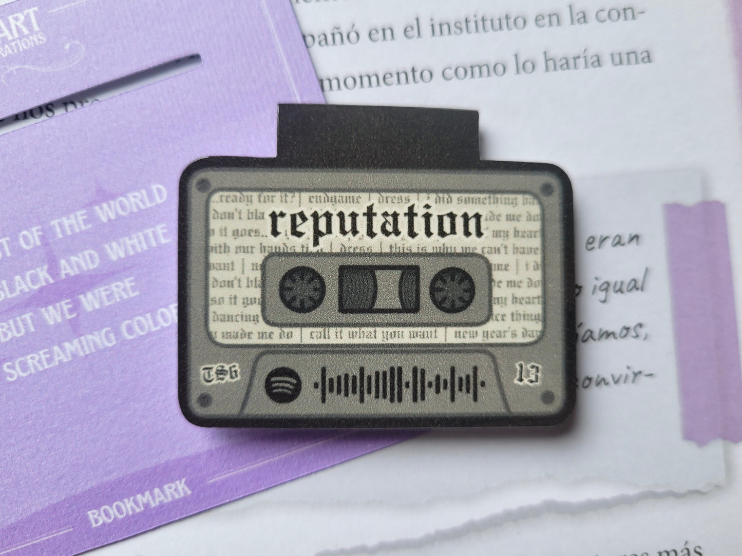 reputation Bookmark | Taylor Swift