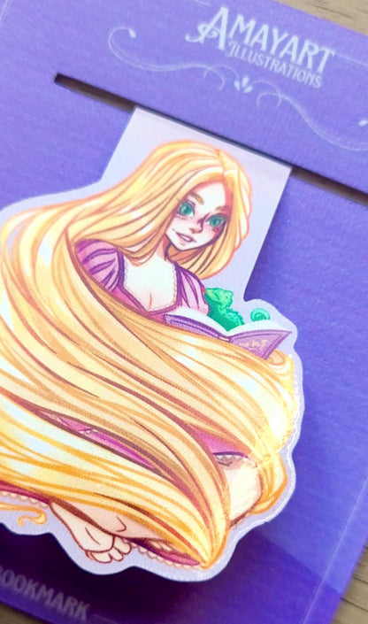 Rapunzel Handmade Bookmark