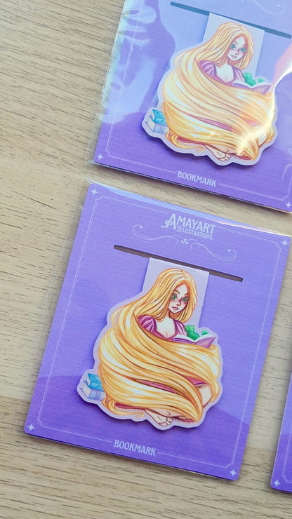 Rapunzel Handmade Bookmark